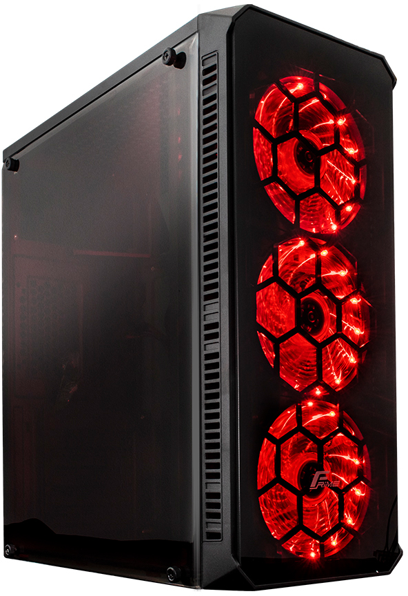 

Корпус Frime Fusion Red LED (Fusion-U3-315RLF-WP)
