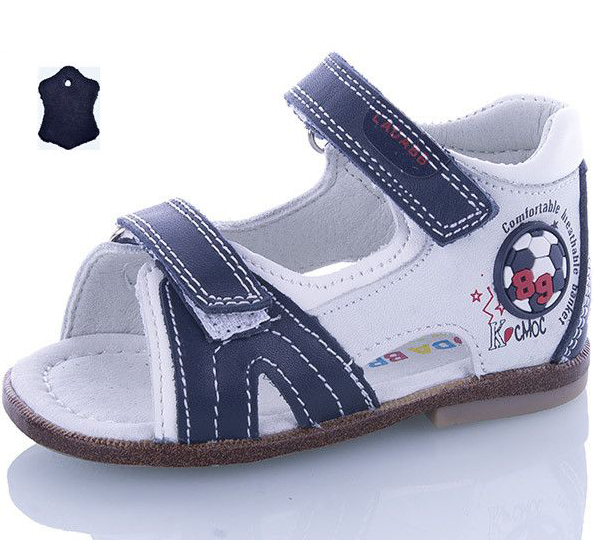 

Кожаные сандалии Jong Golf M44-1 24 Бело-синий