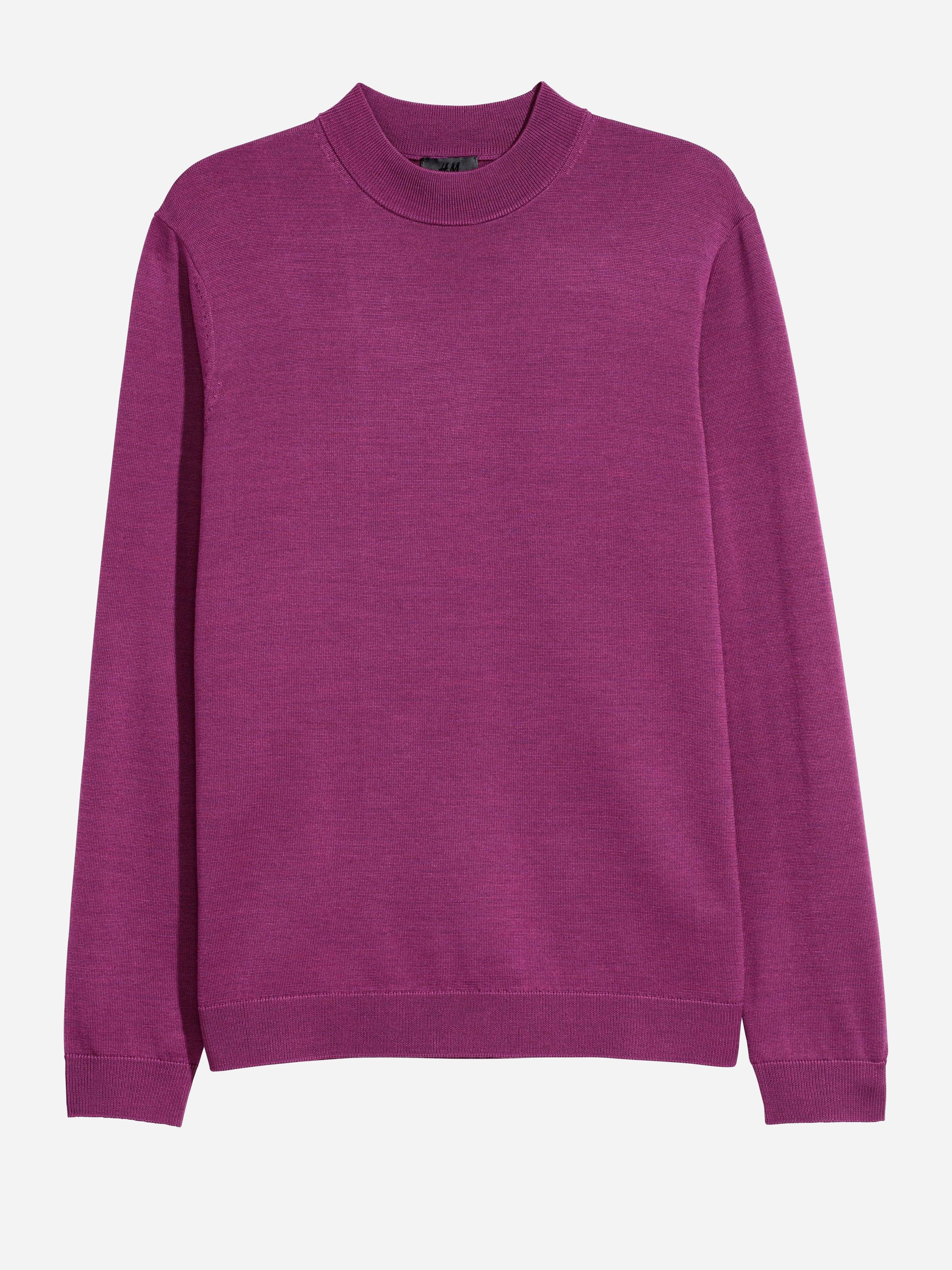 

Джемпер H&M 0551807-7 S Фиолетовый