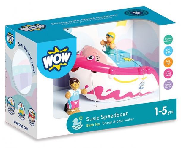 

Игрушка Гоночная лодка Сьюзи Susie Speedboat WOW TOYS 10690