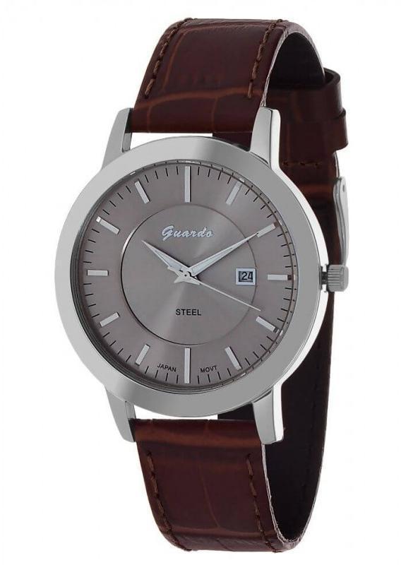 

Мужские наручные часы Guardo S00992 SGrBr