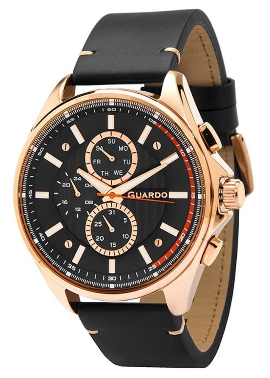 

Мужские наручные часы Guardo P11602 RgBB