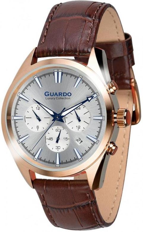 

Мужские наручные часы Guardo S01662 RgWBr