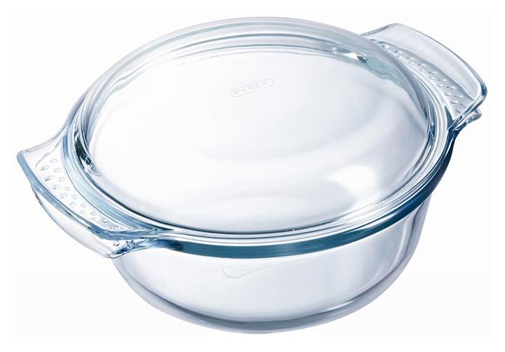 

Кастрюля Pyrex Classic Easy Grip 2.5 л жаропрочное стекло объем крышки 1 л