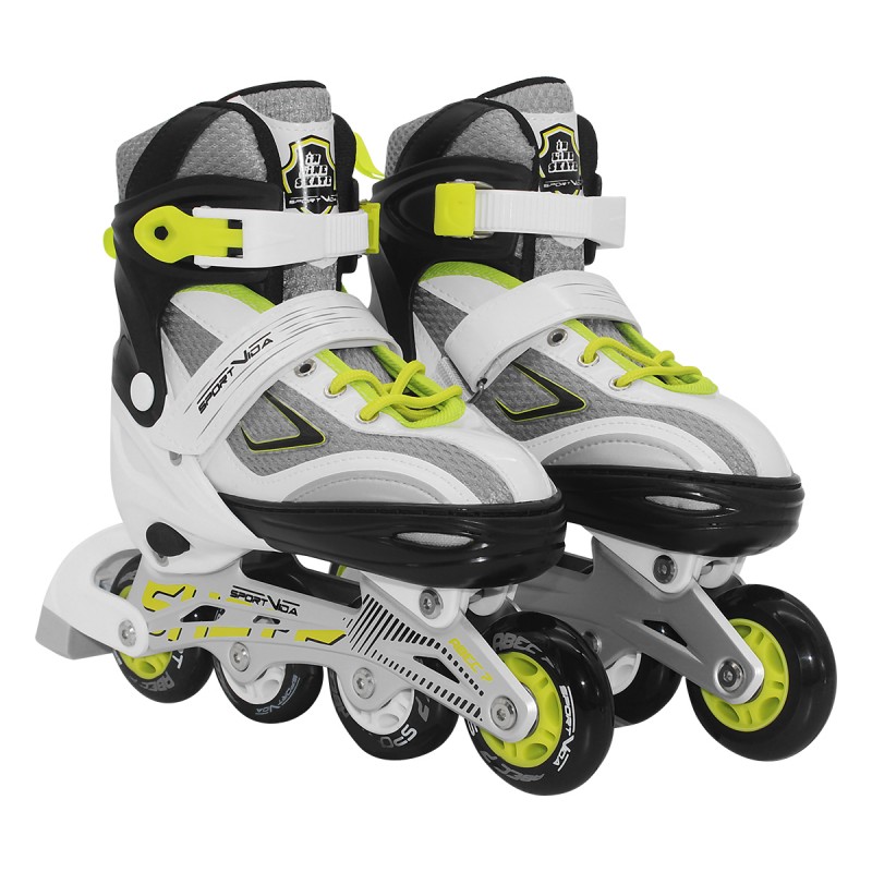 

Роликовые коньки SportVida размер 31-34 Grey/Yellow, код: SV-LG0051