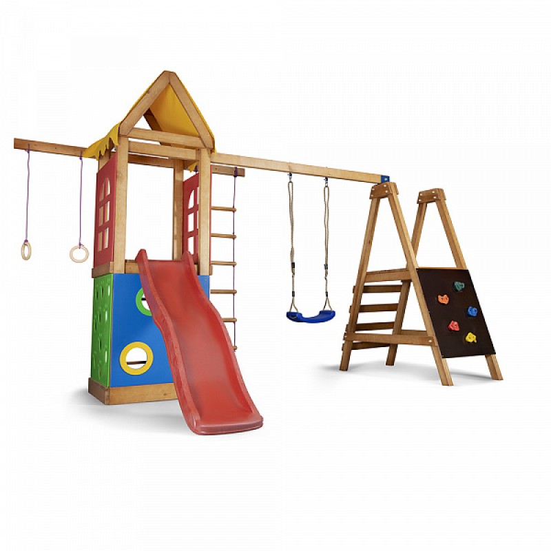 

Детский игровой комплекс PLAYBABY Babyland 3760х1800х2400, код: Babyland-24