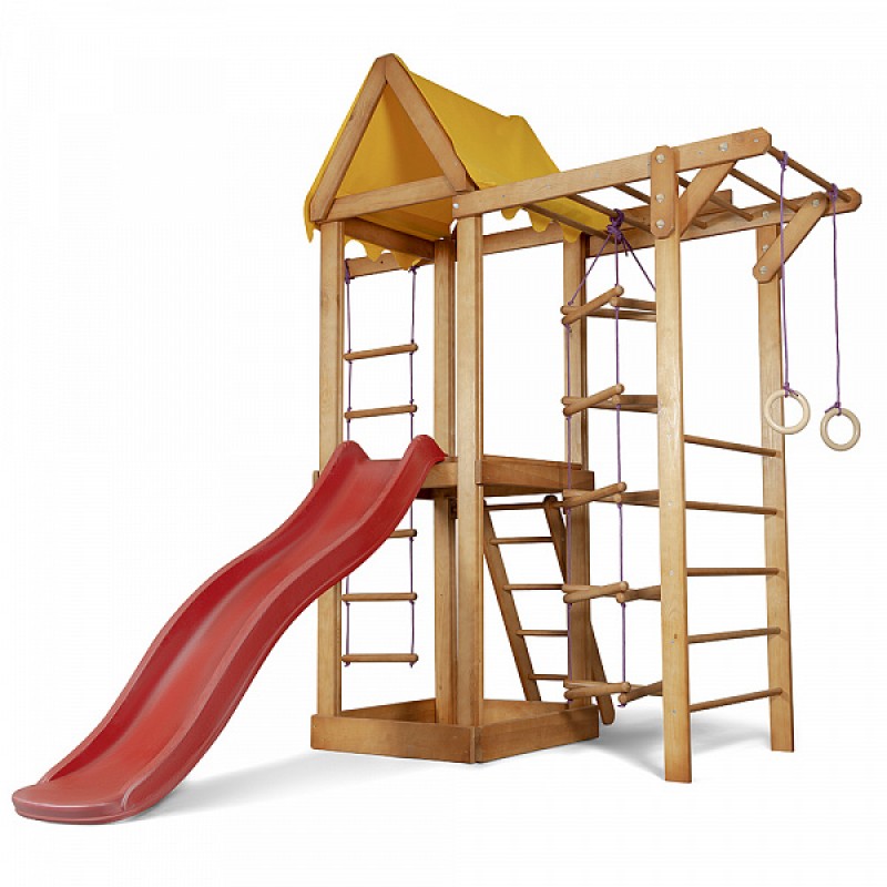 

Детский игровой комплекс PLAYBABY Babyland 2385х1800х2400 мм, код: Babyland-21