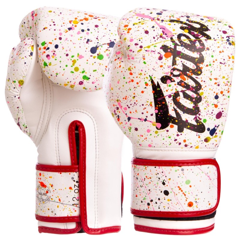 

Перчатки боксерские Fairtex PU белый, код: BGV14PT-S52