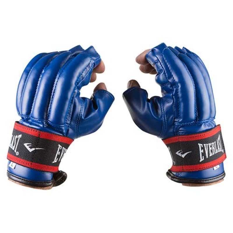 

Перчатки шингарты Everlast RexionStrap DX M синий, код: MA-EVMB