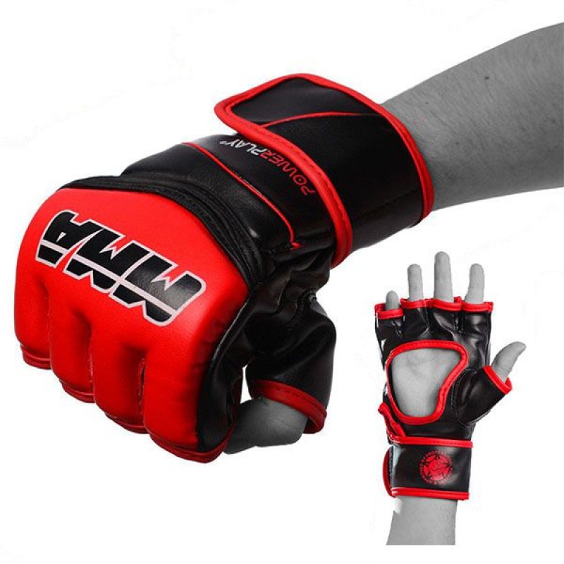 

Перчатки для ММА PowerPlay Red/Black, код: PP_3055_Red