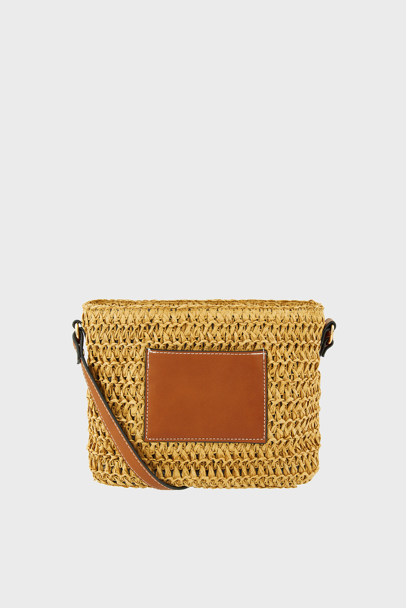 

Женская бежевая сумка STRAW CROSS BODY Accessorize OS 890026