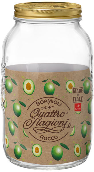 

Емкость для продуктов Bormioli Rocco Quattro Stagioni 3.8 л
