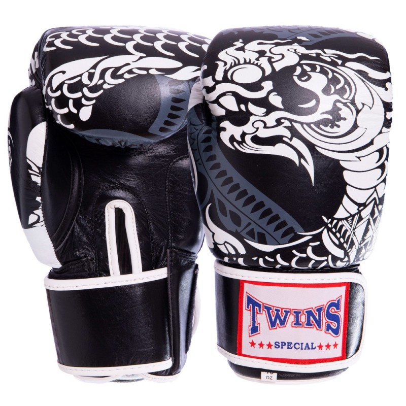 

Перчатки боксерские TWN кожаные, код: VL-2063-S52