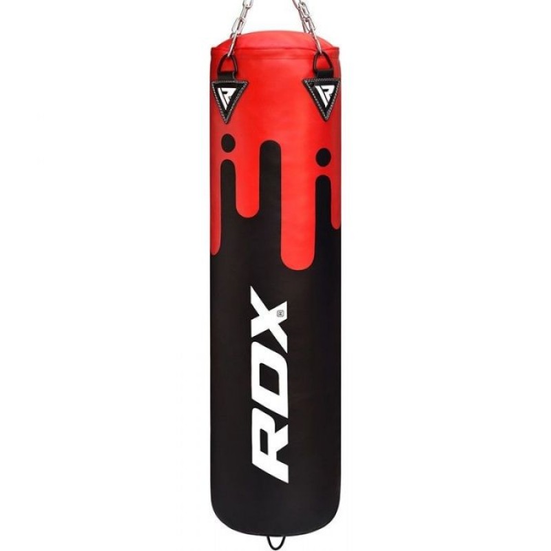 

Боксерский мешок RDX Leather Black/Red 1.5 м, 45-55 кг, код: 40276