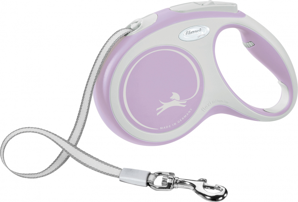 

Поводок рулетка Flexi "New COMFORT" M 5м до 25кг розовый (TX-213506)