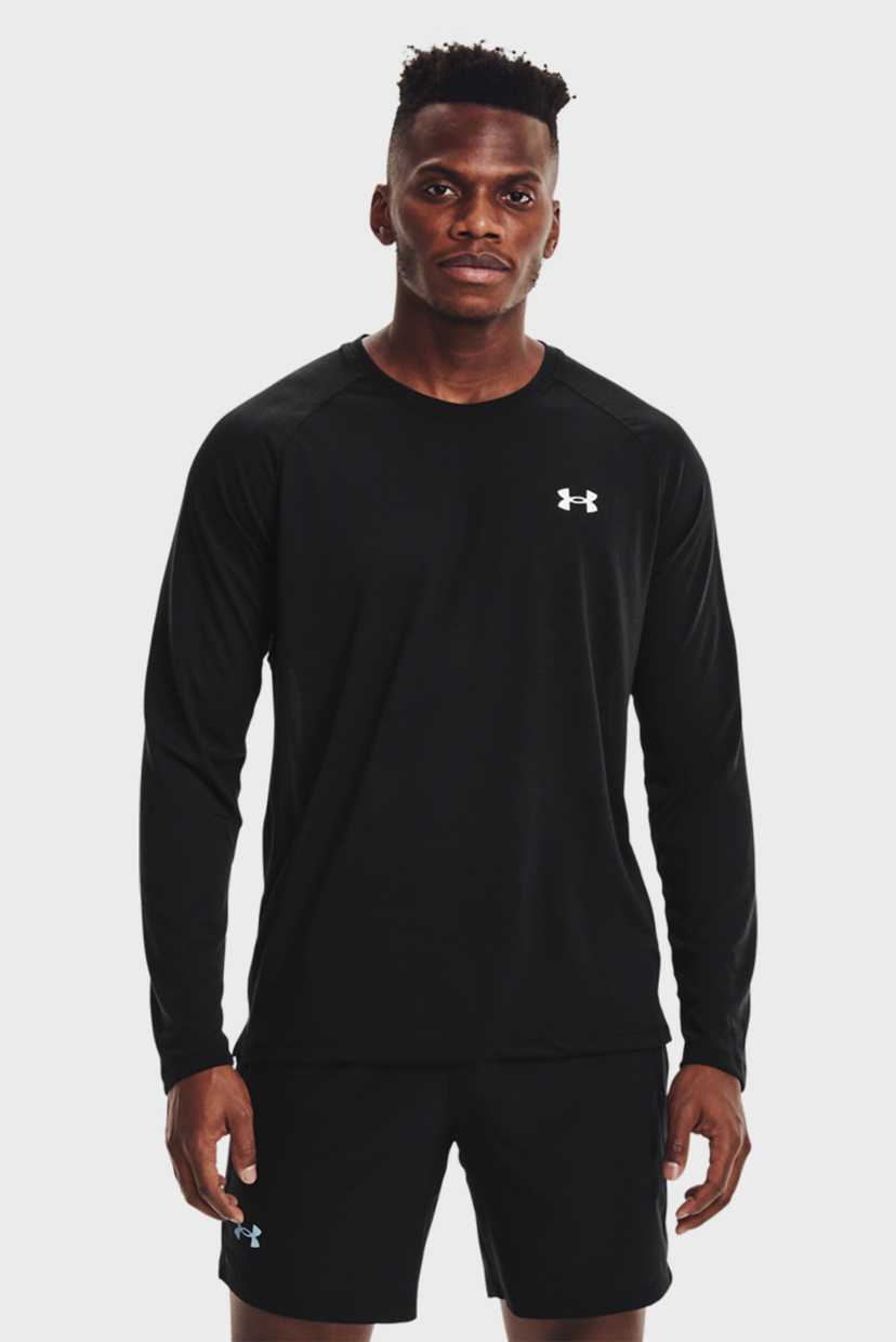 

Мужской черный лонгслив UA Streaker LS-BLK Under Armour 3XL 1361470-001