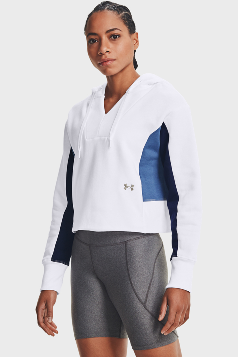 

Женское белое худи Rival Fleece EMB Hoodie-WHT Under Armour XS 1362421-101