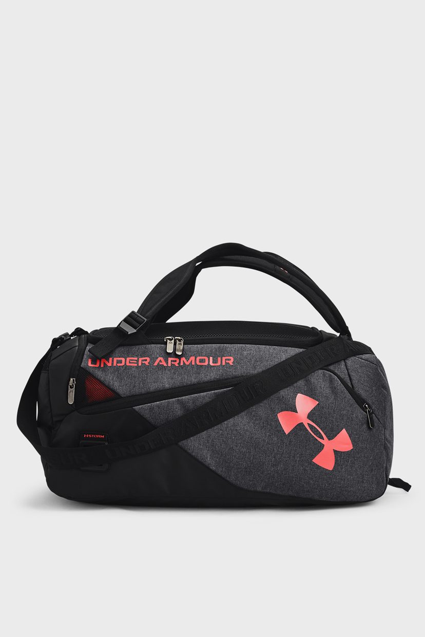 

Черная спортивная сумка UA Contain Duo SM Duffle-BLK Under Armour OSFA 1361225-002