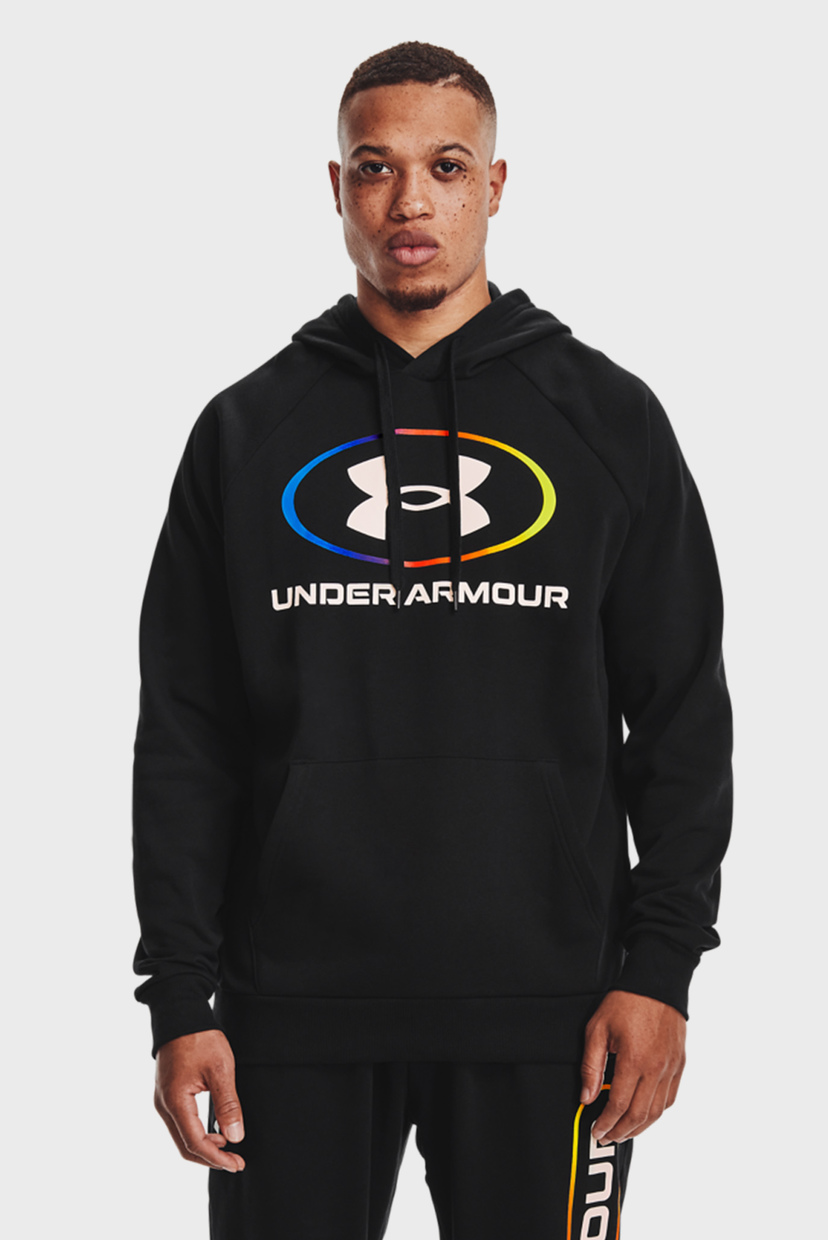 

Мужское черное худи UA RIVAL FLEECE LOCKERTAG HD Under Armour XXL 1361557-001