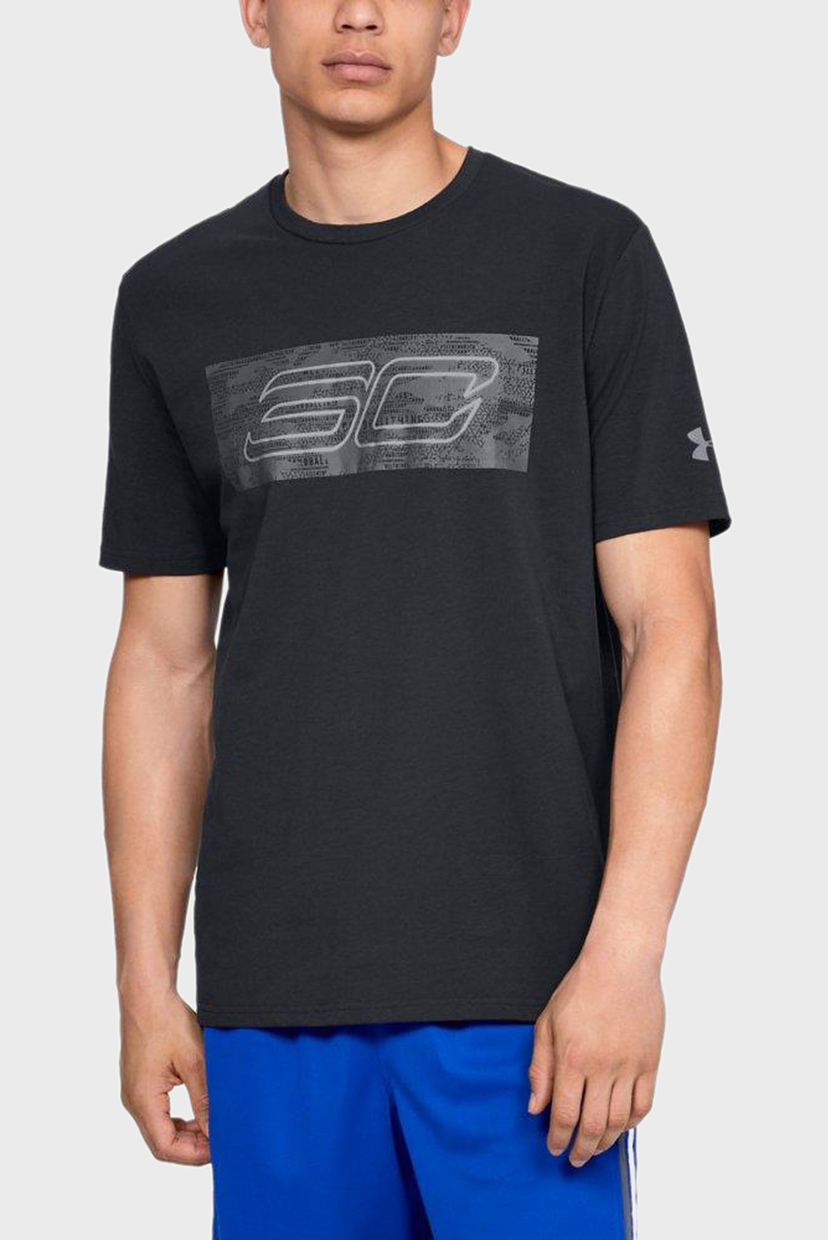 

Мужская черная футболка SC30 Logo Under Armour M 1317938-001