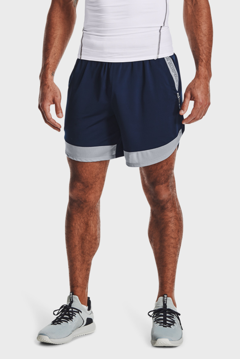 

Мужские синие шорты UA Train Stretch 7in WM Sts Under Armour S 1361438-408