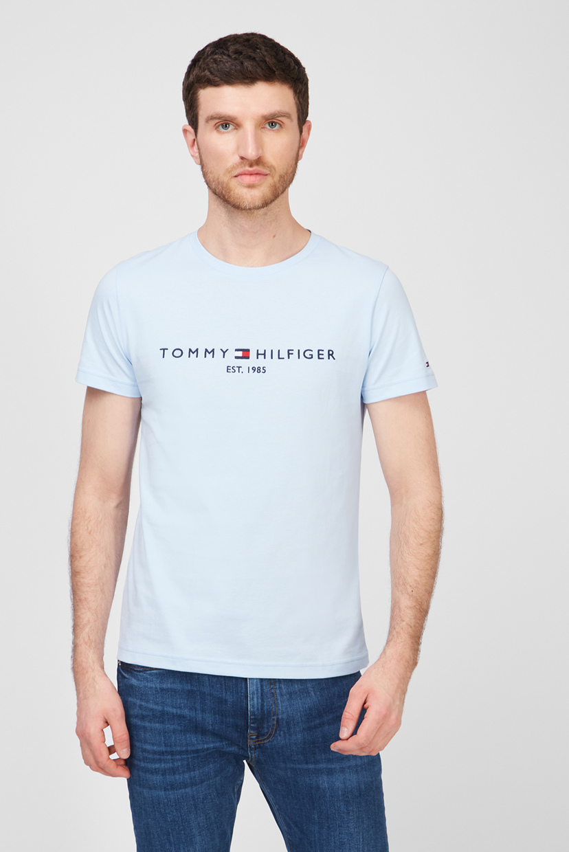 

Мужская голубая футболка Tommy Hilfiger XXL MW0MW11797