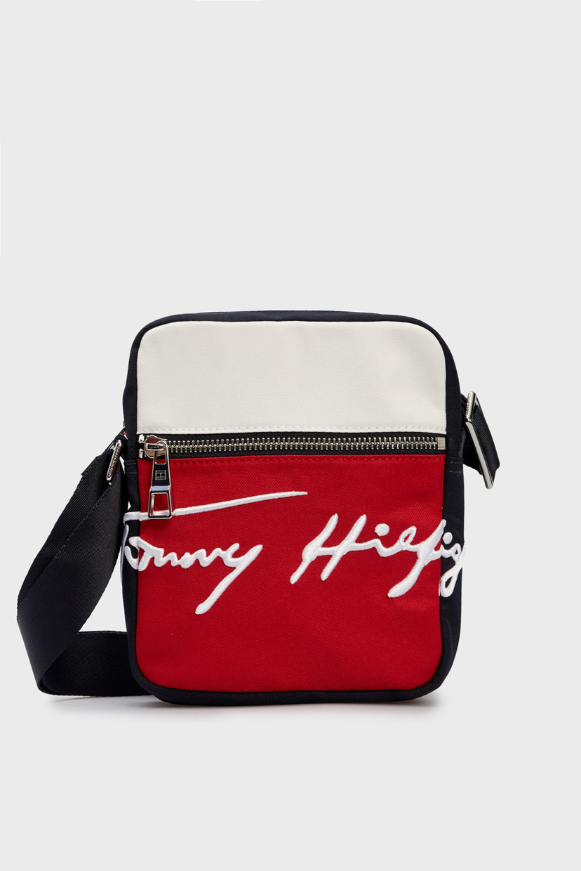 

Мужская сумка через плечо TH SIGNATURE MINI REPORTER Tommy Hilfiger OS AM0AM07382