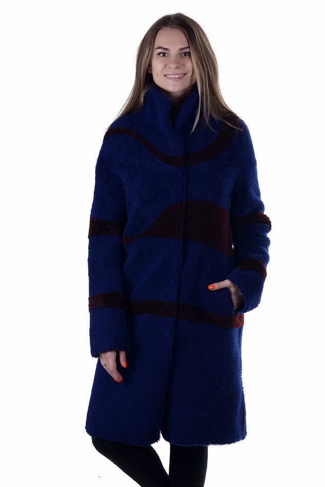 

Полушубок Viaveneto М Синий