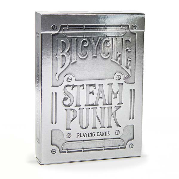 

Карты для игры в покер The United States Playing Card Company Bicycle Steampunk Silver (334570)