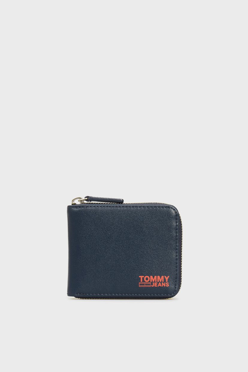 

Мужской синий кошелек TJM ESSENTIAL ZA WALLET Tommy Hilfiger OS AM0AM07412