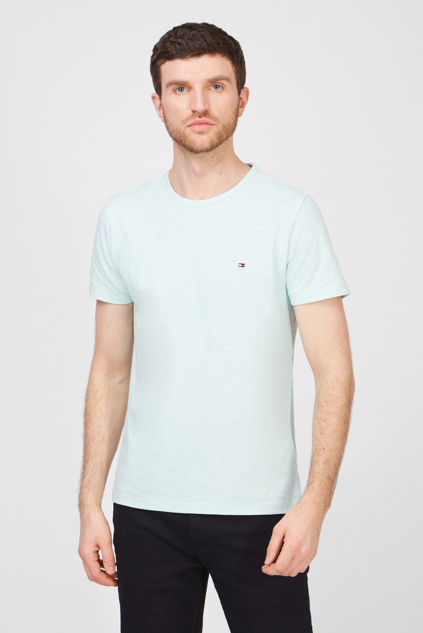 

Мужская мятная футболка Tommy Hilfiger XL MW0MW17656