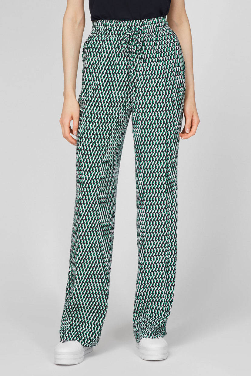 

Женские брюки с принтом CREPE WIDE LEG GEO Tommy Hilfiger 32 WW0WW30737