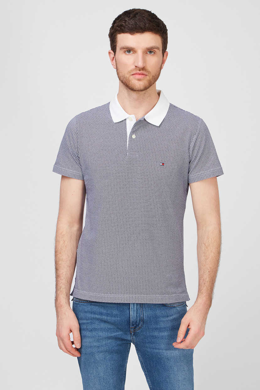 

Мужское поло MICRO PRINT SLIM Tommy Hilfiger M MW0MW17799