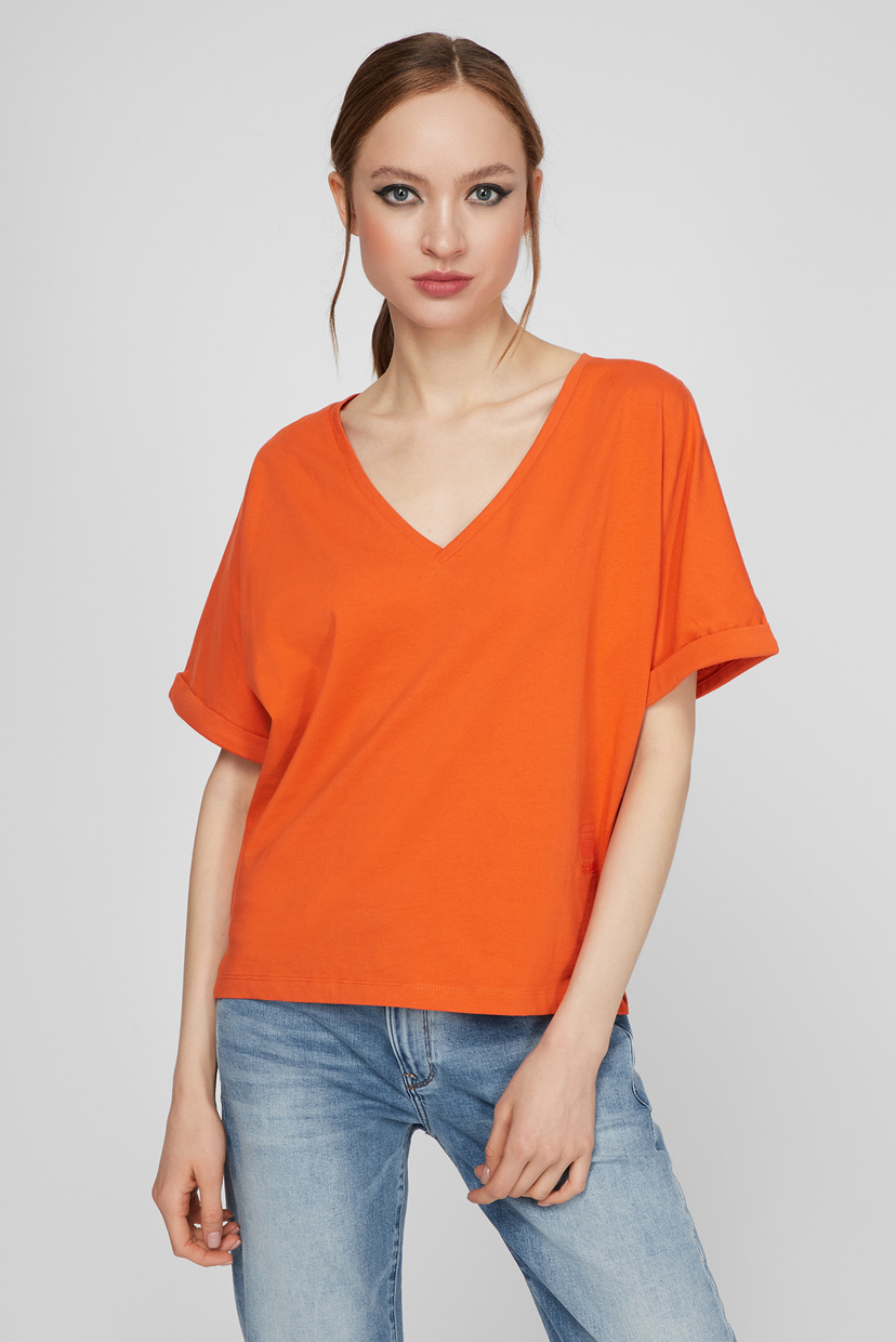 

Женская оранжевая футболка Joosa G-Star RAW XS D19233,B771