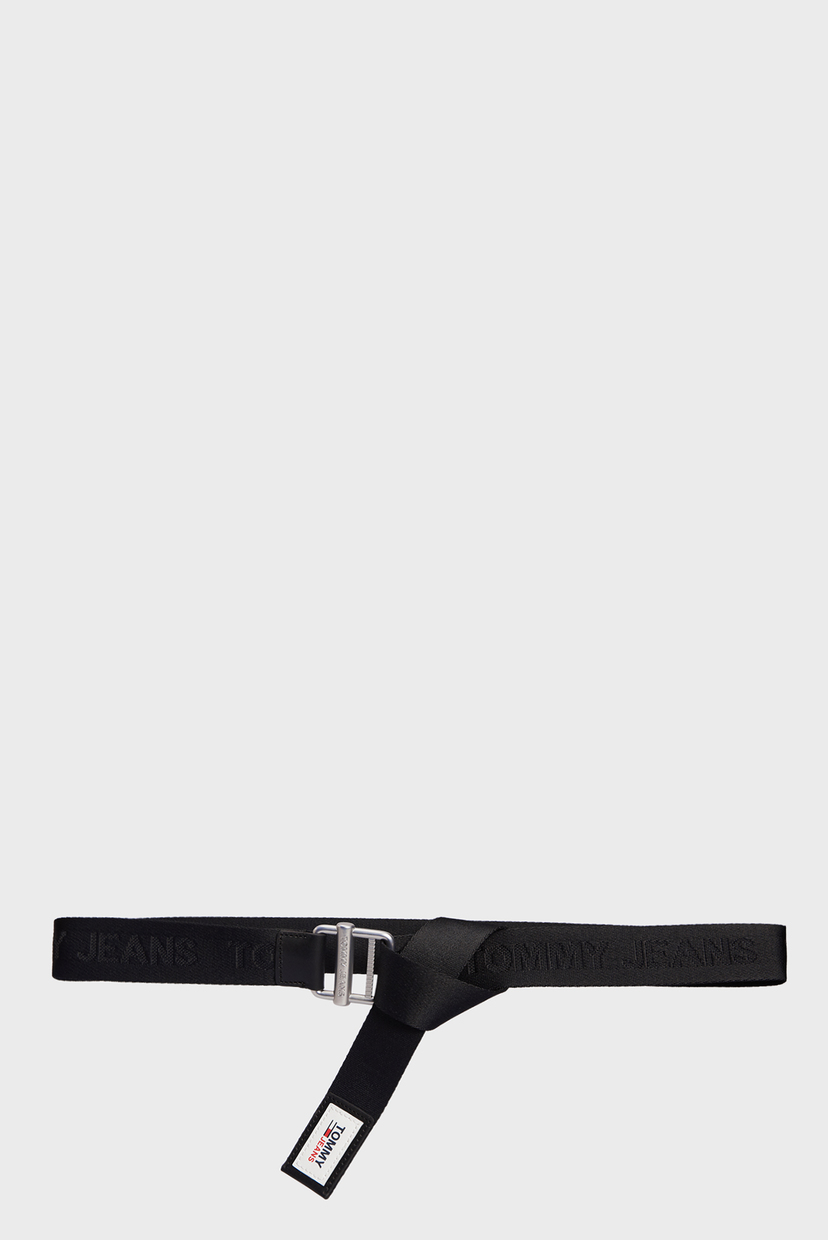 

Мужской черный ремень TJM ESSENTIAL WEBBING BELT 3.5 Tommy Hilfiger 95 AM0AM07189