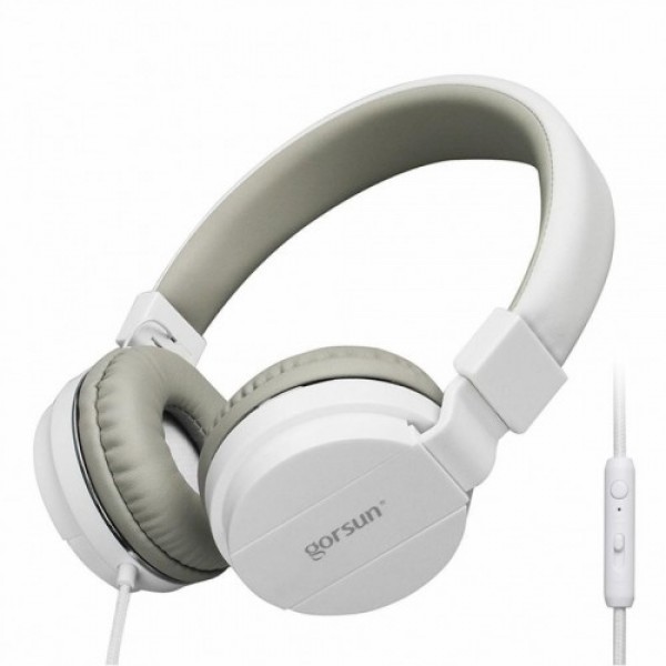 

Проводные наушники Gorsun GS-779 с микрофоном White (46856)