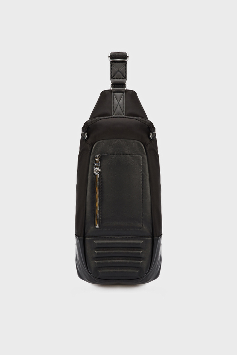 

Мужская черная сумка через плечо BOHIO BU Diesel OS X07827 P4046