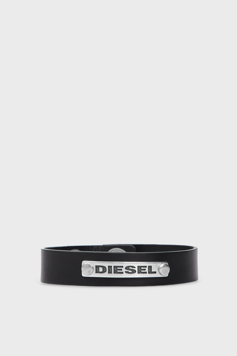

Женский черный кожаный браслет Diesel OS X07879 PR227