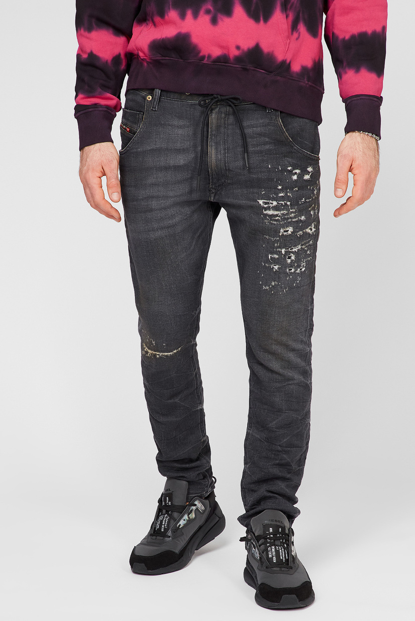 

Мужские черные джинсы KROOLEY-Y-NE L.32 Sweat jeans Diesel  A00879 069SX, Мужские черные джинсы KROOLEY-Y-NE L.32 Sweat jeans Diesel 34 A00879 069SX