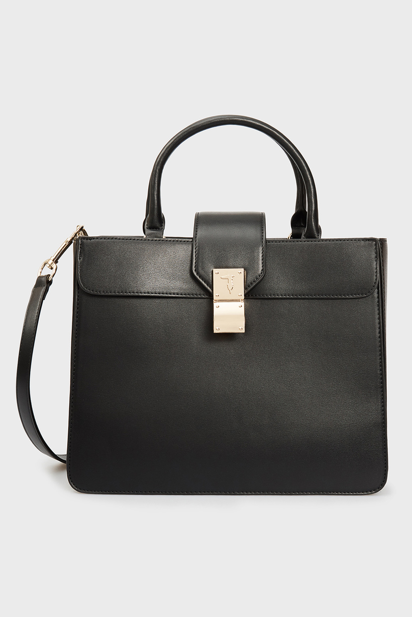 

Женская черная сумка LIONE TOTE LG ECOLEATHER Trussardi Jeans OS 9Y099998/75B00949