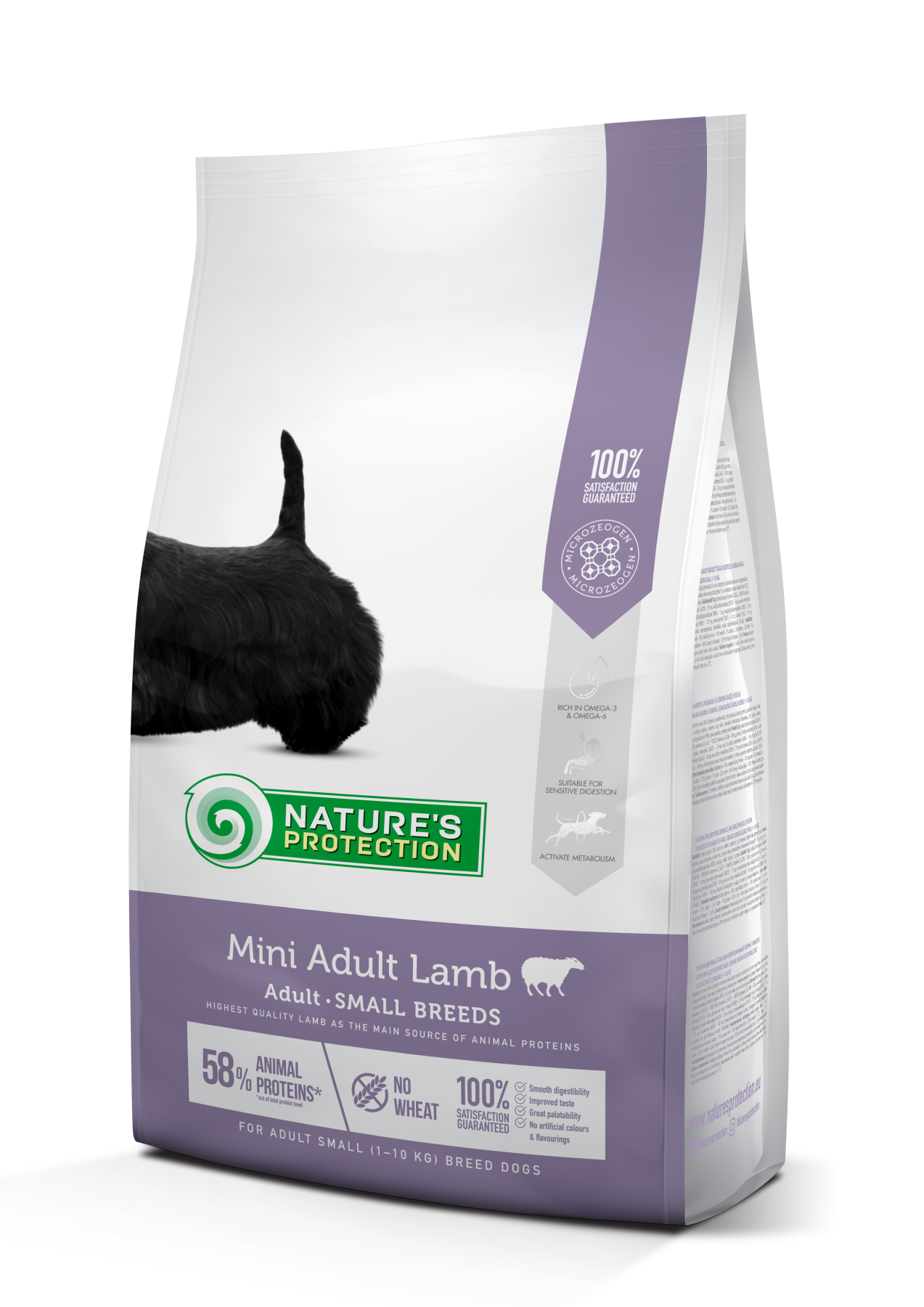 

Корм для собак мелких пород Nature's Protection Mini Adult Lamb 2 кг