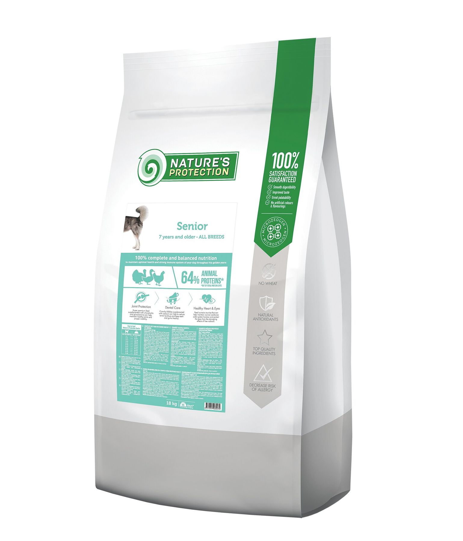 

Корм для пожилых собак Nature's Protection Senior 18 кг