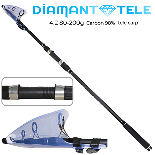 

Спининнг телекарп "Diamant" 80-200г 4.2м Stenson (SF24083)