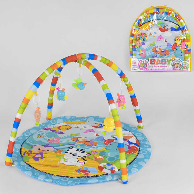 

Коврик игровой 824 (30) 5 подвесок, в сумке