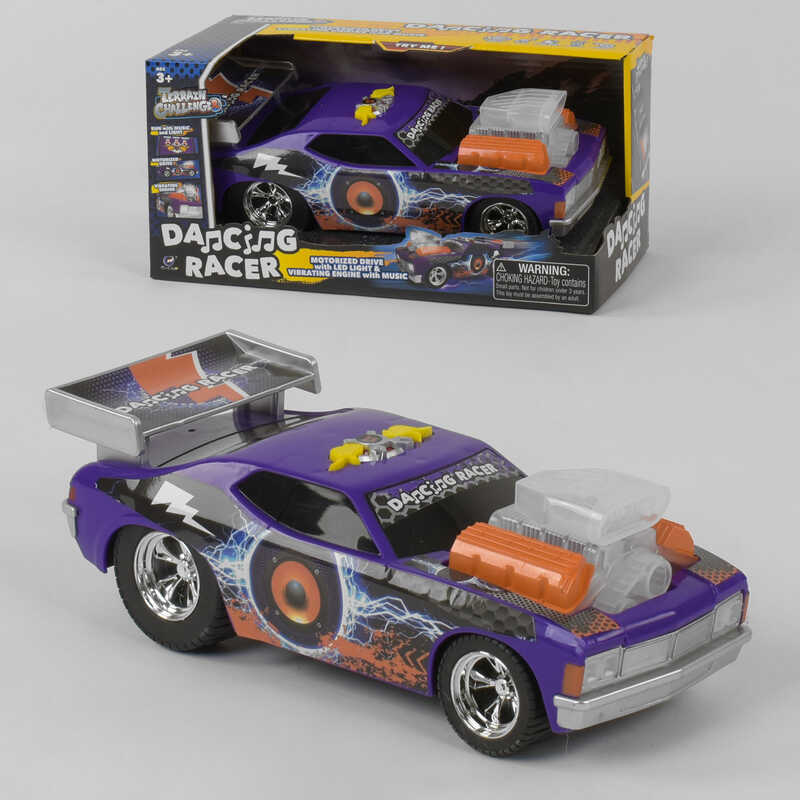 

Машинка GY 702 (12/2) подсветка, звуки, музыка, в коробке