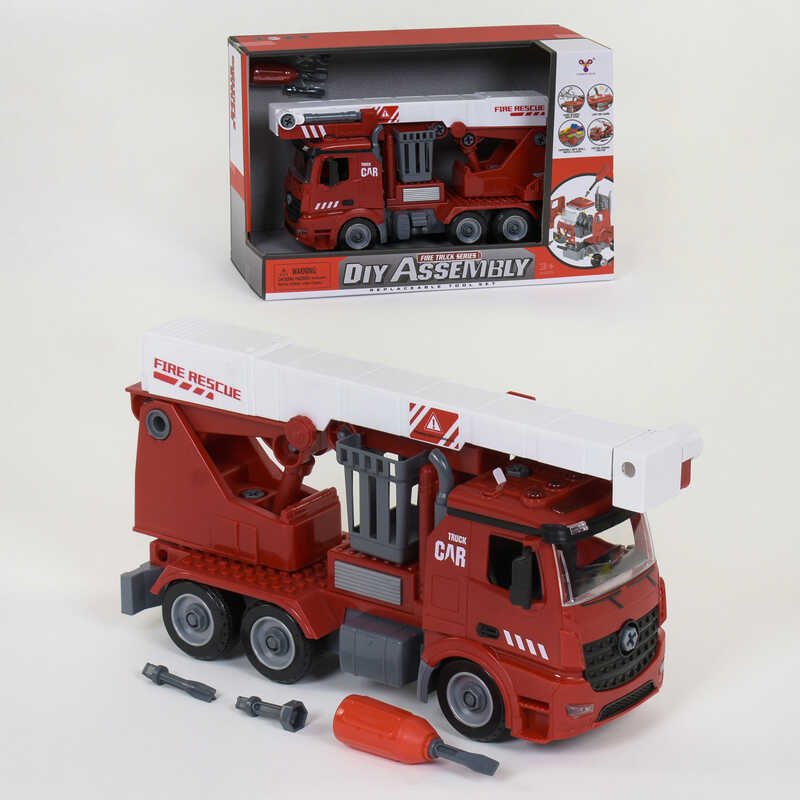 

Машина-конструктор YW 9080 A (24) свет, звук, инерция, в коробке