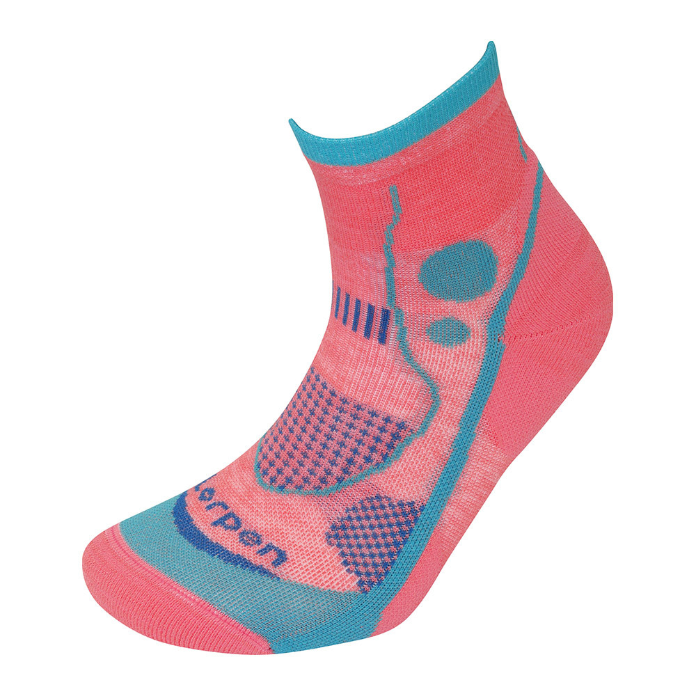 

Носки Lorpen T3 Women's Trail Running Ultra Light X3UW17 Coral-Jade S (6210090 2433 S)