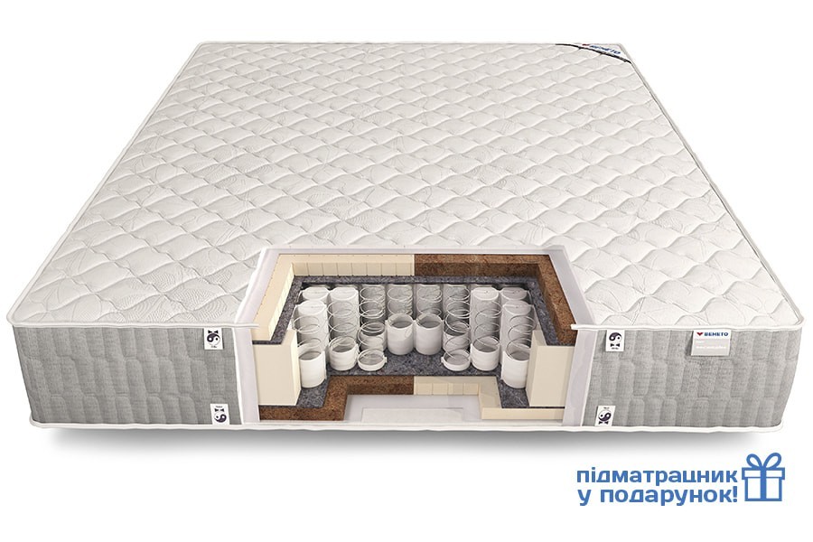 

Ортопедический матрас Венето «Инь-Янь» 140х200 см