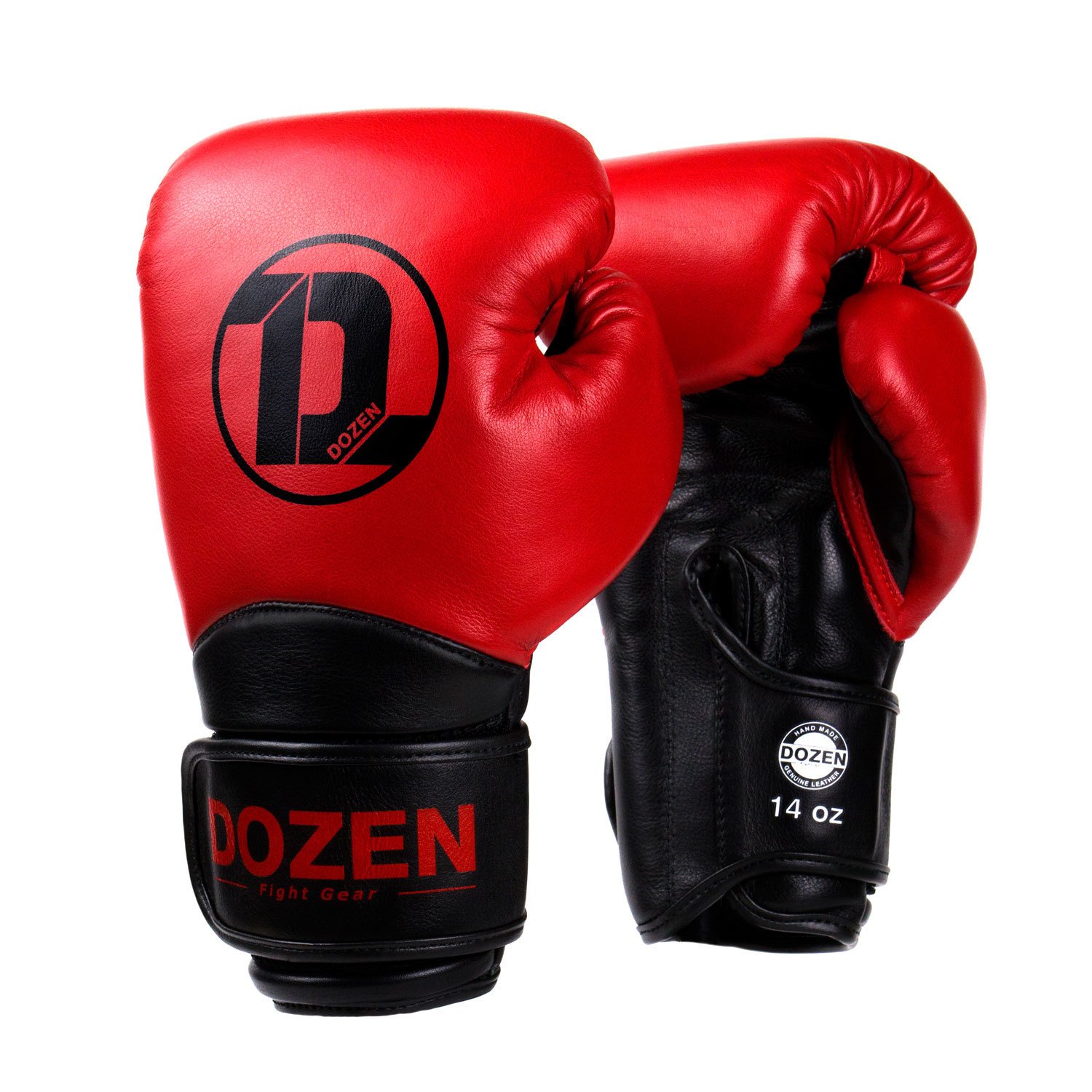 

Боксерские перчатки Dozen Dual Impact Training Boxing Gloves Red/Black 16 Oz