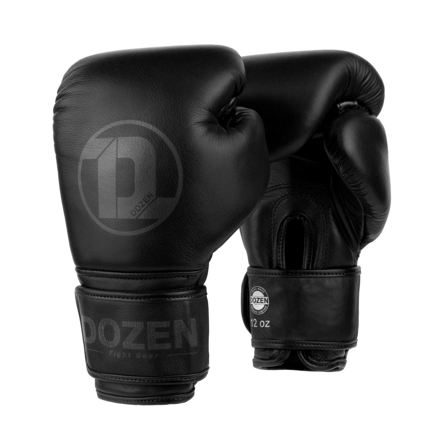 

Боксерские перчатки Dozen Monochrome Training Boxing Gloves Black/Black 16 Oz